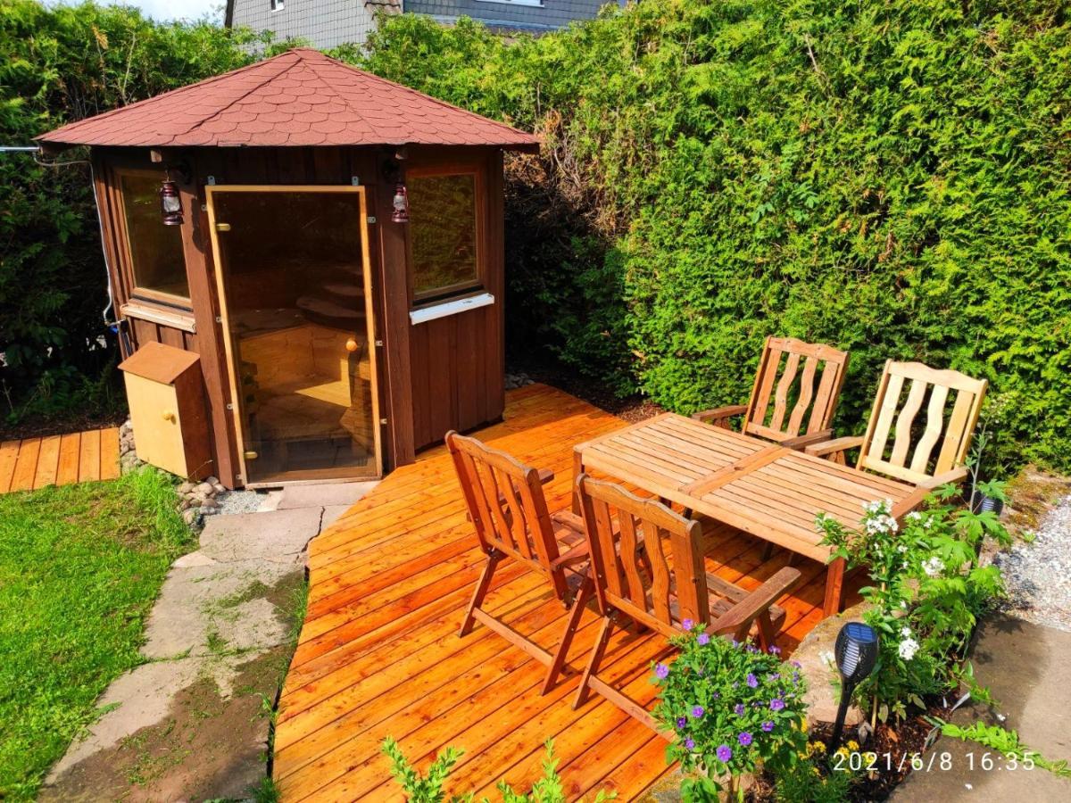 Ferienhaus Marre - Mit Grill, Feuerstelle Und Gartensauna Waldbrunn  Exterior photo